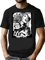 The Vampire Lovers - Hammer Horror Art Print T-Shirt for Men & Women, T-Shirts Graphic Tee - Black