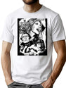 The Vampire Lovers - Hammer Horror Art Print T-Shirt for Men & Women, T-Shirts Graphic Tee - White