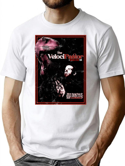 The Velocipastor T-Shirt for Men & Women, T-Shirts Graphic Tee - Black