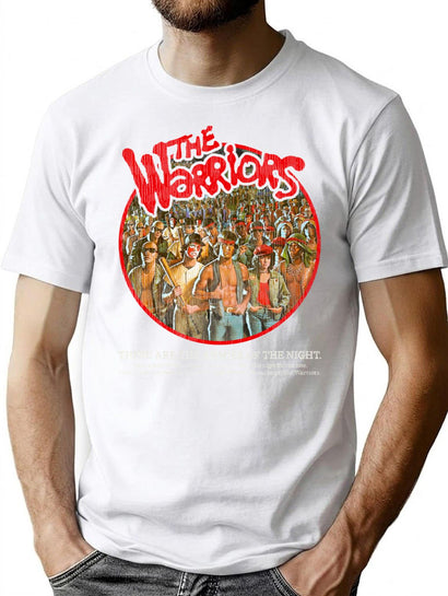 The Warriors Worn Out T-Shirt for Men & Women, T-Shirts Graphic Tee - Black