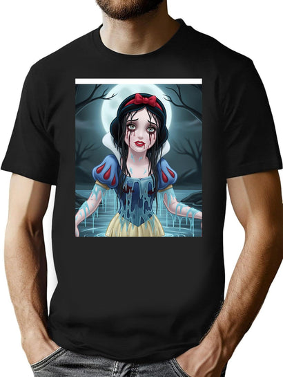 The Weeping Woman Of The White Woods T-Shirt for Men & Women, T-Shirts Graphic Tee - Black