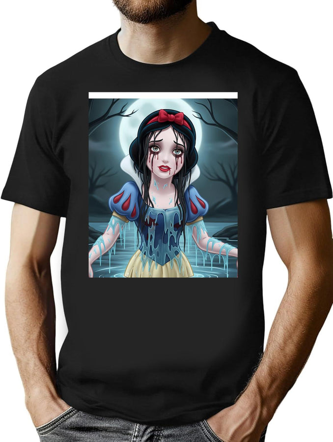 The Weeping Woman Of The White Woods T-Shirt for Men & Women, T-Shirts Graphic Tee - Black