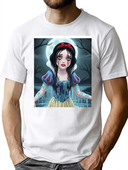The Weeping Woman Of The White Woods T-Shirt for Men & Women, T-Shirts Graphic Tee - Black