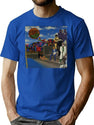 The Worlds T-Shirt for Men & Women, T-Shirts Graphic Tee - Blue