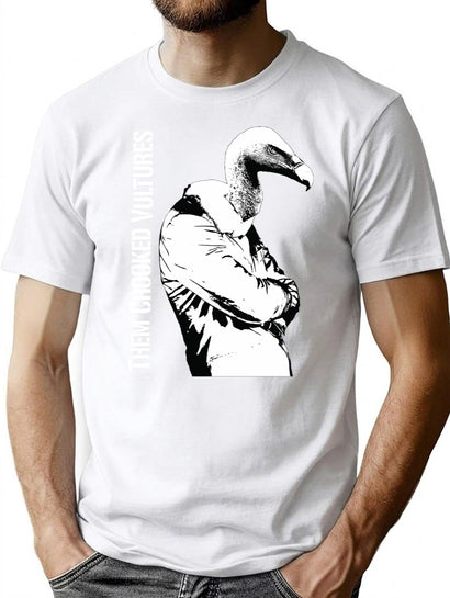 Them Crooked Vulture T-Shirt for Men & Women, T-Shirts Graphic Tee - Black