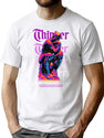 Thinker 90S Bootleg Bootleg Graphic T-Shirt - White