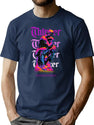 Thinker 90S Bootleg Bootleg Graphic T-Shirt - Navy