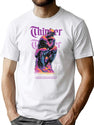 Thinker 90S Vintage Crack Bootleg Graphic T-Shirt - White