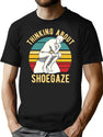 Thinking About Shoegaze Bootleg Graphic T-Shirt - Black