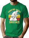 Thinking About Shoegaze Bootleg Graphic T-Shirt - Green
