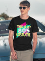 This Is My 80S Costume T-Shirt for Men & Women, T-Shirts Graphic Tee - Navy