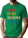 This Is My Second Rodeo - Funny Saying T-Shirt for Men & Women, T-Shirts Graphic Tee - Green