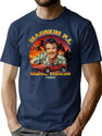 Thomas Magnum Pi Retro 1980 Worn T-Shirt for Men & Women, T-Shirts Graphic Tee - Navy