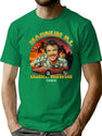 Thomas Magnum Pi Retro 1980 Worn T-Shirt for Men & Women, T-Shirts Graphic Tee - Green