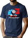 Thomas The Tank Engine Bootleg Bootleg Graphic T-Shirt - Navy
