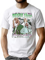Thug 90S Bootleg Tee Bootleg Graphic T-Shirt - White