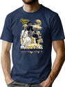 Thug Life Girl T-Shirt for Men & Women, T-Shirts Graphic Tee - Navy