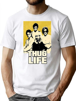 Thug Life Golden Old Betty Arthur 80S Gift Fan T-Shirt for Men & Women, T-Shirts Graphic Tee - Black
