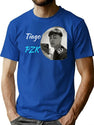Tiago Pzk Funny Meme Vintage T-Shirt for Men & Women, T-Shirts Graphic Tee - Blue