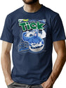 Tick Cereal T-Shirt for Men & Women, T-Shirts Graphic Tee - Navy