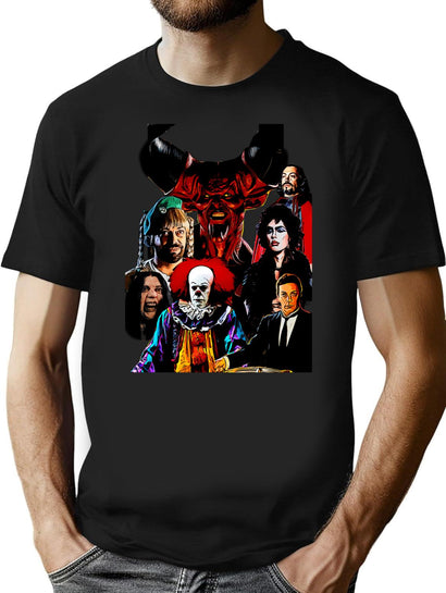 Tim Curry T-Shirt for Men & Women, T-Shirts Graphic Tee - Black