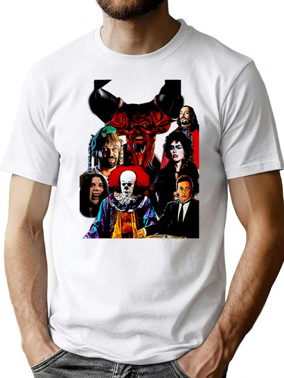 Tim Curry T-Shirt for Men & Women, T-Shirts Graphic Tee - Black