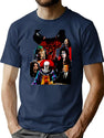 Tim Curry T-Shirt for Men & Women, T-Shirts Graphic Tee - Navy