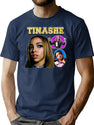 Tinashe Bootleg Merch Bootleg Graphic T-Shirt - Navy