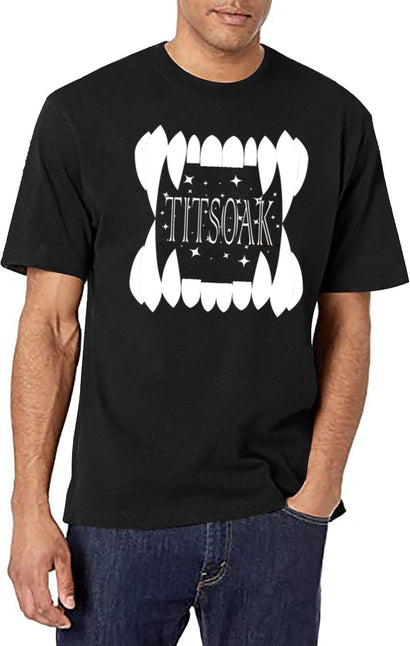 Titsoak Black T-Shirt - Black