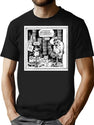 Tmoq Full Sheet Bootleg Graphic T-Shirt - Black