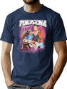 Tokischa Bootleg Graphic T-Shirt - Navy