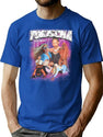 Tokischa Bootleg Graphic T-Shirt - Blue
