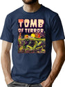 Tomb Of Terror No.16 T-Shirt for Men & Women, T-Shirts Graphic Tee - Navy