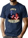Tony Bootleg Graphic T-Shirt - Navy