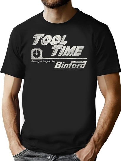 Tool Time Home Improvement Worn Out T-Shirt for Men & Women, T-Shirts Graphic Tee - Black