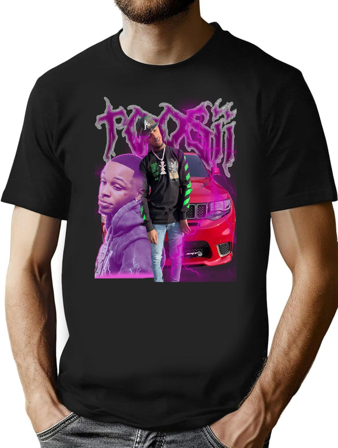 Toosii Bootleg Graphic T-Shirt - Black