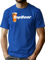 Topbeer T-Shirt for Men & Women, T-Shirts Graphic Tee - Blue