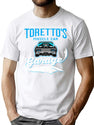 Toretto'S Muscle Car Garage Fierce Service T-Shirt for Men & Women, T-Shirts Graphic Tee - White