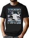Toshiro Mifune 90'S Bootleg Style Bootleg Graphic T-Shirt - Black