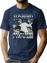 Toshiro Mifune 90'S Bootleg Style Bootleg Graphic T-Shirt - Navy