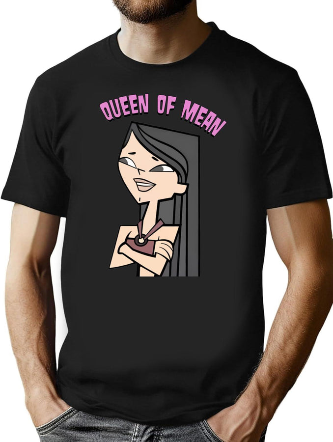 Total Drama Island Heather Premium Heavyweight Cotton T-Shirt - Black