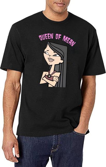 Total Drama Island Heather Black T-Shirt - Black