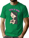 Total Drama Island Heather Premium Heavyweight Cotton T-Shirt - Green