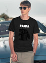 Trash Panda-Fun Animal T-Shirt for Men & Women, T-Shirts Graphic Tee - Navy