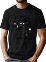 Travel Icon Language-Speak With Icons Funny T-Shirt Gift (White) T-Shirt for Men & Women, T-Shirts Graphic Tee - Green