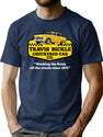 Travis Bickle Checkered Cab Company T-Shirt for Men & Women, T-Shirts Graphic Tee - Navy