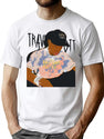 Travis Scott Bootleg Design Bootleg Graphic T-Shirt - White