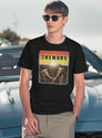 Tremors Distressed Mover Photographic Print Black T-Shirt - Navy