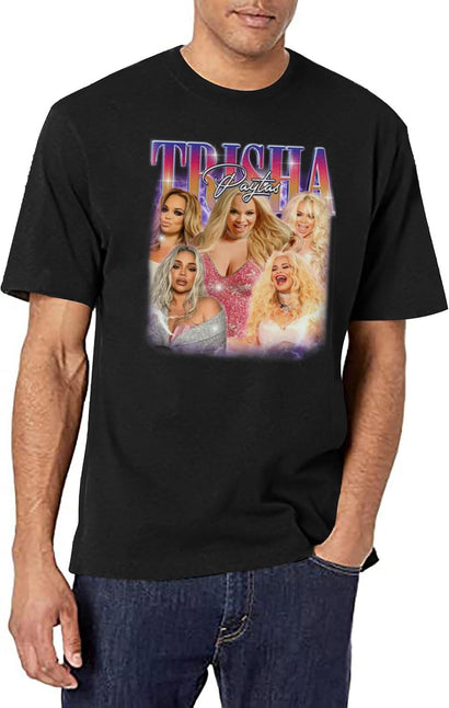 Trisha Paytas,Trisha Paytas Shirt Feel The Softness,Love The Fit Black T-Shirt - Black