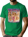 Trisha Paytas Trisha Paytas Shirt Unisex Sweatshirt Back Side Print – Feel The Softness Love The Fit. Premium Heavyweight Cotton T-Shirt - Green